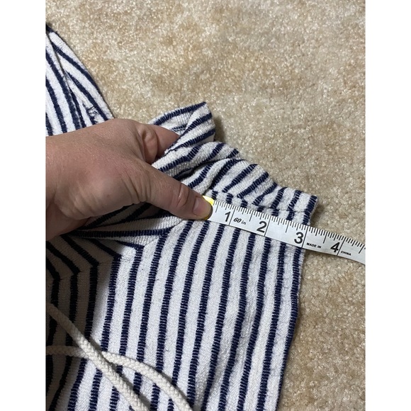 Aerie lounge shorts navy blue stripes S - Picture 10 of 10